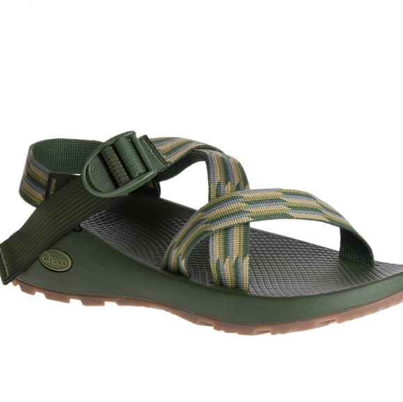 Chaco Accordian Green Hiking Sandals main image 5